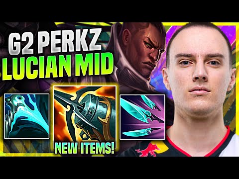 PERKZ PICKS LUCIAN WITH NEW ITEM KRAKEN SLAYER! - G2 Perkz Plays Lucian MID vs Sylas! | Preseason 11