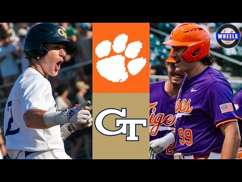 #6 Clemson vs #25 Georgia Tech (Doubleheader G1) | 2025 College Baseball Highlights