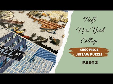 Trefl New York Collage 4000 Piece Jigsaw Puzzle Part 2