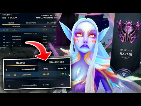 😭 I was 1 LP away from GRANDMASTER! | Luminum
