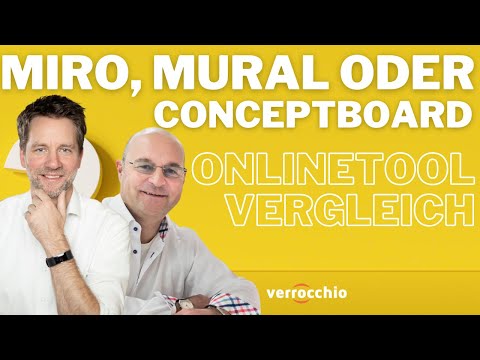 Welches Online-Kollaborationstool ist das Beste? Mural, Miro oder Conceptboard? #askverrocchio