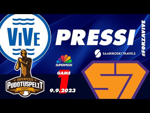 PRESSI Veto - Sotkamon Jymy, 9.9.2023, 1. finaali
