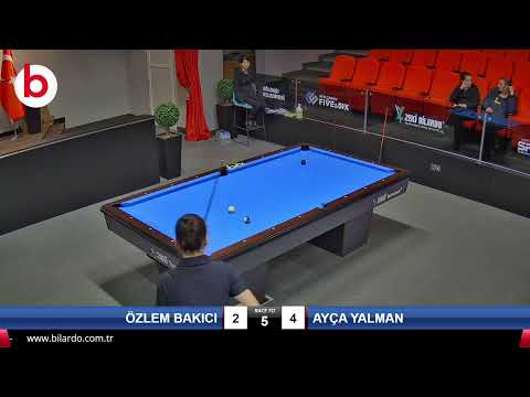 ÖZLEM BAKICI & AYÇA YALMAN Bilardo Maçı - 