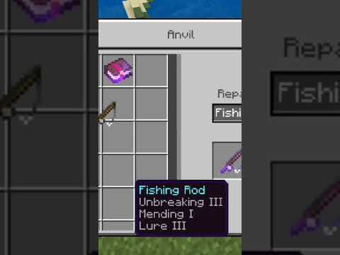 Best Fishing Rod Enchantments || Overpowered Enchantments || Minecraft
