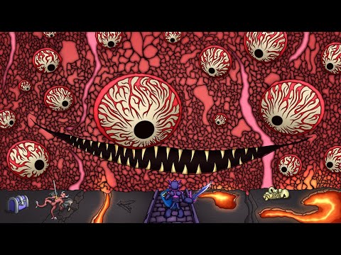 Terraria. Стена плоти, переход в хард-мод.