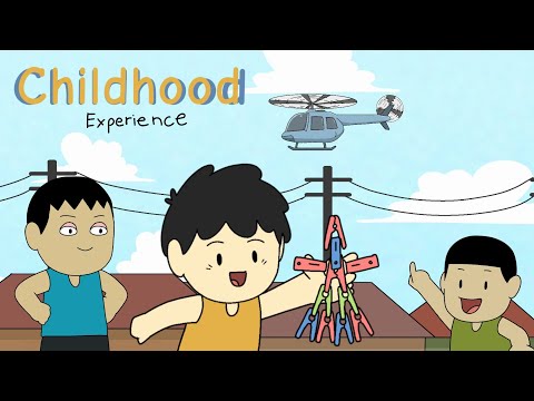 CHILDHOOD EXPERIENCE:Mga Gawain Ng mga Bata | Pinoy Animation