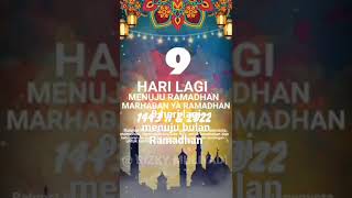 Download lagu 9 hari lagi menuju bulan Ramadhan 1443 H mp3