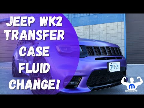 jeep grand cherokee transfer case fluid change