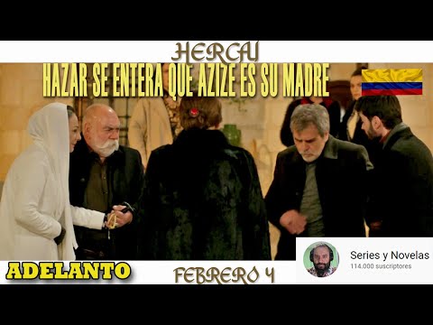 FUSUN REVELA ANTE TODOS QUE  HAZAR ES HIJO DE AZIZE -  HERCAI - COLOMBIA VIER 4 DE FEBRERO 2021