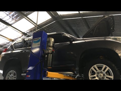 A BIT ABOUT kdss SUSPENSION and a INSPECTION @170k 2010 Prado