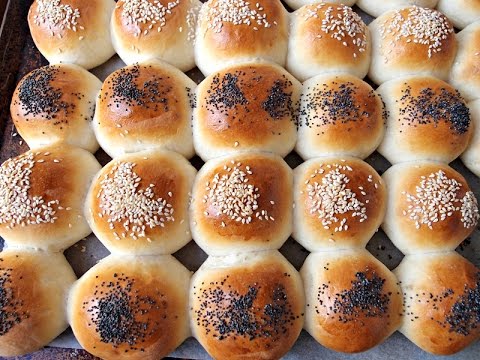 Bread Dough: Super Soft and Moist Chinese Bakery Buns - Eggless Ladi Pav Bread Buns Recipe