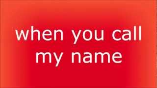 Cheryl Cole - Call My Name lyrics