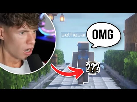 Sandra finds the RAREST item in MINECRAFT 😳