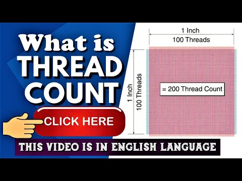THREAD COUNT - WHAT IS THE CONCEPT OF T-200 FABRIC AND HOW IT IS MADE? #Textiles #Weaving #Garments
