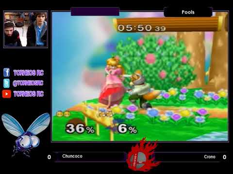 The Moska's 2 - Chuncoco (Peach) Vs. Crono (Fox) - SSBM Pools - Smash Melee