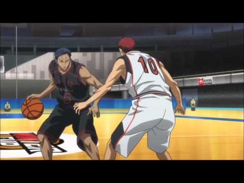 Kuroko no Basket 43 Aomine vs Kagami (episode 18 season 2) THE ZONE
