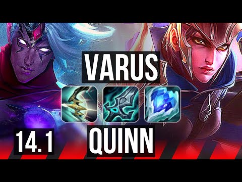 VARUS vs QUINN (TOP) | Comeback, Godlike | BR Master | 14.1