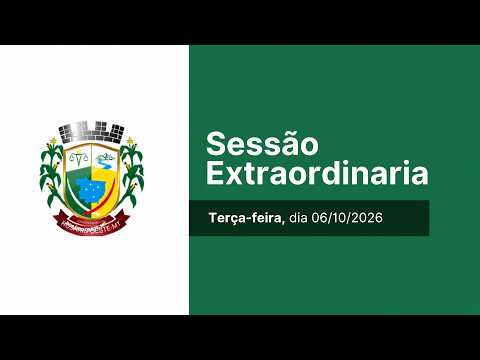 Imagem - Sessão Extraordinária | 06/10/2026