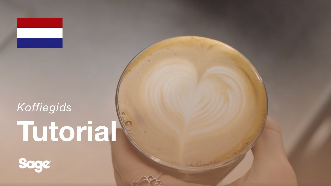 Instructiegids Breville koffie - Hoe latte art te maken: het hart