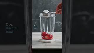 🍓🍹 Frozen Strawberry Daiquiri is a classic summer cocktail that makes me so excited 😍 #cocktail