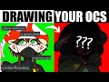 EVISCERATING MY SUBS OCS Text Only Oc Drawing Challenge