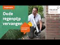 Replacing An Old PVC Downpipe With Zinc Do It Yourself With Hauster