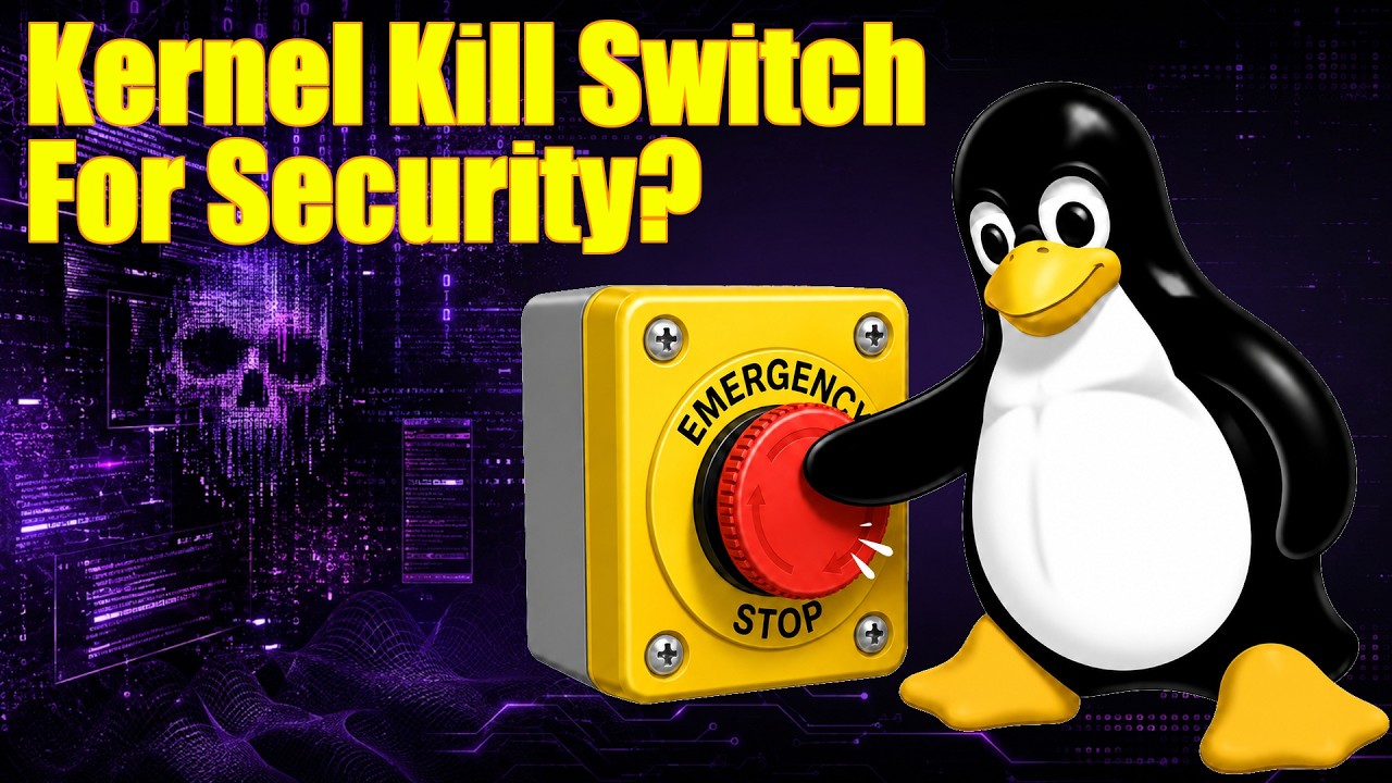 Linux Is Getting an Emergency Kill Switch