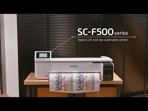 Impresora de sublimación Epson SC-F500 - 24 y extensiones de garantía