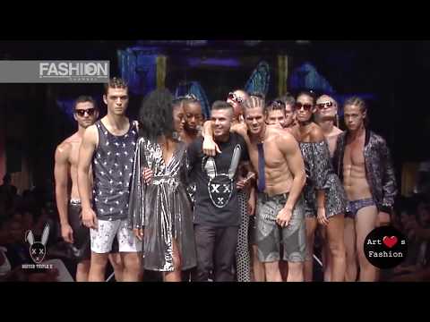 MISTER TRIPLE X feat. L.A.M.B. by GWEN STEFANI SS 2017 Art Hearts Fashion New York by Fashion Channe