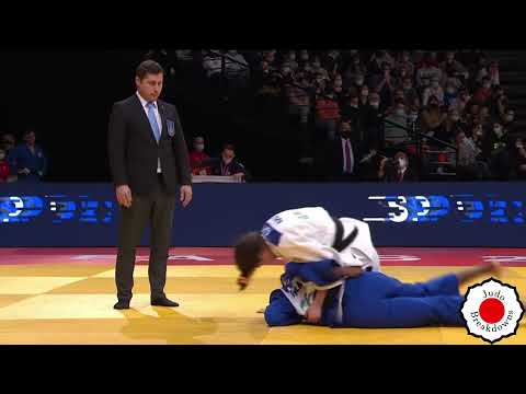 Natashcha Ausma vs. Sama Hawa Camara - U78 Womens Judo Grand Slam Paris 2022 (NO AUDIO)