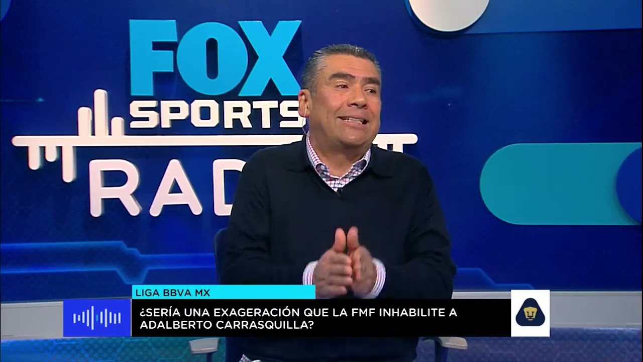 Pumas | ¿Será una exageración que la FMF suspenda a Carrasquilla por romper a Mier?