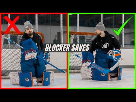 Tips For Better Blocker Saves - Hockey Goalies