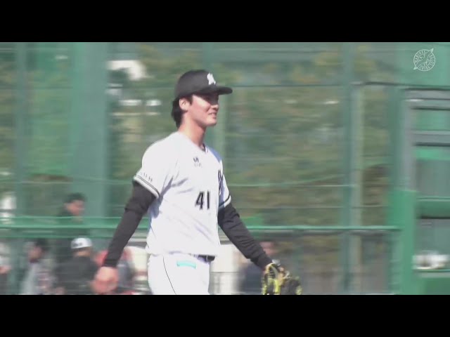 【ファーム】マリーンズ・一條力真 ファーム公式戦初登板で初奪三振を含む1回2奪三振無失点!! 2025年3月21日 千葉ロッテマリーンズ 対 埼玉西武ライオンズ