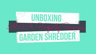 MAC ALLISTER MSHP2800D-2 / GARDEN SHREDDER / CHIPPER how to put together  and  assemble