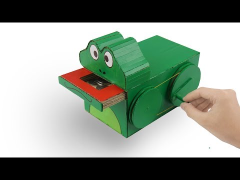 DIY Personal Bank Saving Coin from Cardboard