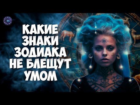 Какие знаки Зодиака не блещут умом