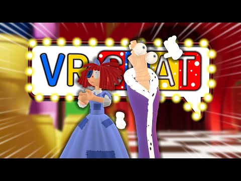 KINGER AND RAGATHA IN VRCHAT! | The Amazing Digital Circus - Funny moments -