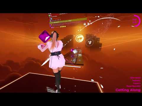 Getting Along - Royal Republic | Beat Saber Expert+ | Mixed Reality