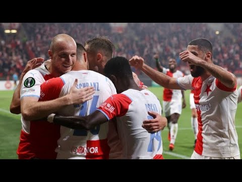 Slavia Prague 2:2 Feyenoord | Europa Conference League | All goals and highlights | 25.11.2021
