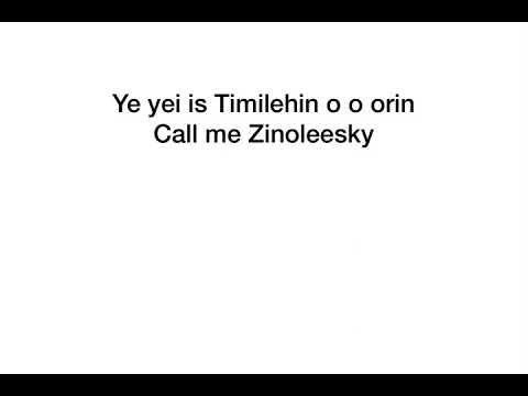 Zinoleesky & Timilehin - Ayanfe (Official Lyrics)