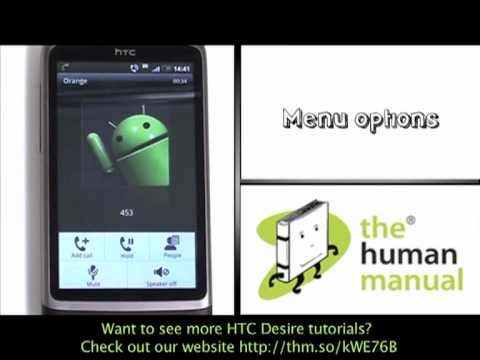 In call features | HTC Desire | The Human Manual