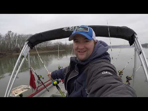 Catching winter time blue catfish (tips and tricks)