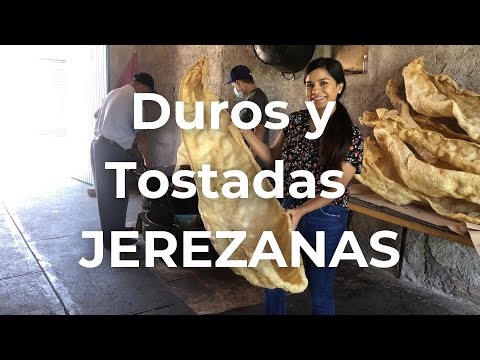 How to Make TOSTADAS, Duros and SALSA Estilo JEREZ, Zacatecas, MEXICO