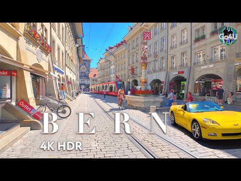 Schweiz BERN 🇨🇭 Spaziergang durch die beeindruckende Stadt 4K HDR Ein aussergewöhnlicher Wert