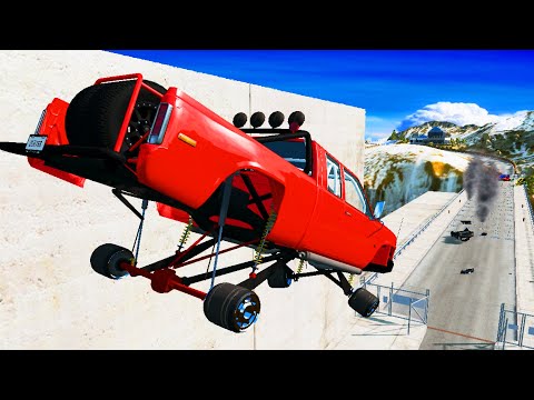 EXPERIMENT - Cars vs Road of Mines #1 - BeamNG Drive | CrashTherapy