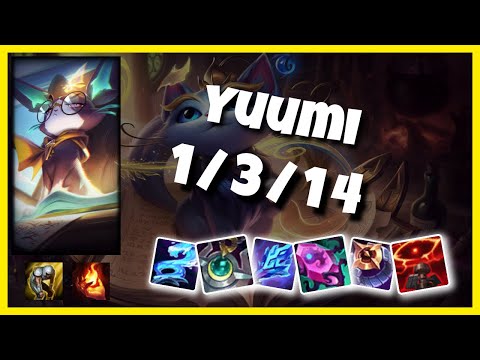 Yuumi vs Thresh TURKISH Challenger SUPPORT (1/3/14) - v11.6