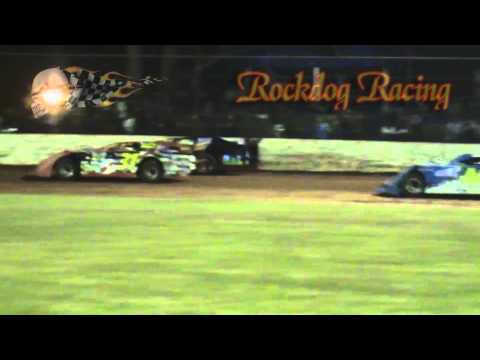 Kingaroy Speedway - Qld Late Model Title Highlights - Heat Racing - Rockdog Racing Videos