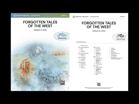 Forgotten Tales of the West, by Adrian B. Sims – Score & Sound