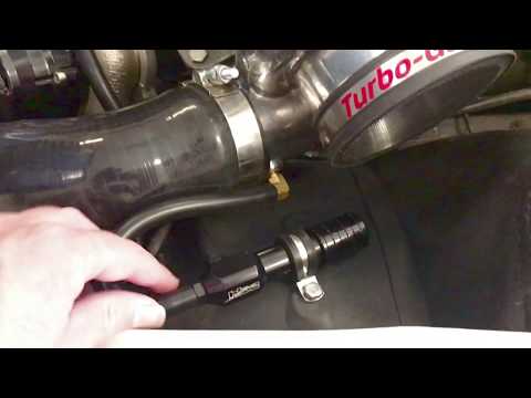 Hallman manual boost controller hook up