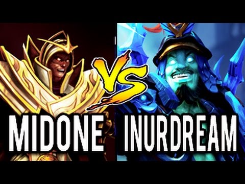 MidOne Top 1 MMR Invoker vs Inyourdream Top MMR SEA Storm Spirit - No chanse for COMEBACK! Dota 2